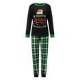 thumbnail image 2 of UAYOTSE Family Matching Christmas Pajamas Set, Star Snowflake Ball Print Holiday PJs Sleepwear Loungewear,Sizes Mom 4XL, 2 of 5