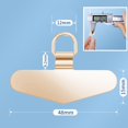 thumbnail image 2 of Efficient Metal Phone Tether Tab, Metal Phone Patch, Universal Cellphone Lanyard Pad for Full Phone Case, 2 x Gold Gold - Great for Any watering projects, 2 of 5