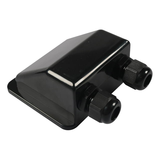 Tachiuwa IP68 Waterproof Dustproof Professional Junction Box for RV Boat s Black