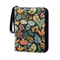 thumbnail image 2 of Game Card Storage Bag Collectible Trading Card Albums The 4-Pocket Card Binder With 50-Page Sleeve Can Hold 400 Game Cards Hawaiian Grass, 2 of 6
