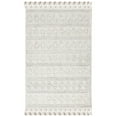 thumbnail image 5 of SAFAVIEH Casablanca Eleanora Striped Shag Area Rug, Silver, 5' x 8', 5 of 9