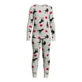thumbnail image 5 of Wonder Nation Boys Valentine's Day Long Sleeve Tight-Fit Pajama Set, 2-Piece, Sizes 4-10, 5 of 5