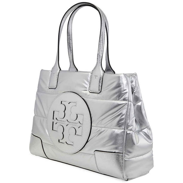 Tory Burch Ella Metallic Mini Puffer Tote