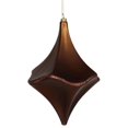 thumbnail image 6 of Vickerman 8'' Gold Matte-Glitter Cut Drop Cut Drop Ornament, 6 of 6