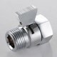 thumbnail image 4 of Válvula de control de flujo de bidé, ducha de mano y pistón de latón universal: detiene y ajusta el flujo de agua, pieza de repuesto, 4 of 5