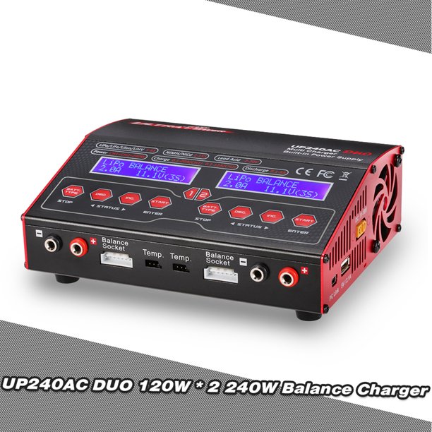 Gwong Juguete ULTRA POWER UP240AC DUO 240W LIPO NIMH BATERÍA RC Balance Cargador de descarga Gwong 30000953