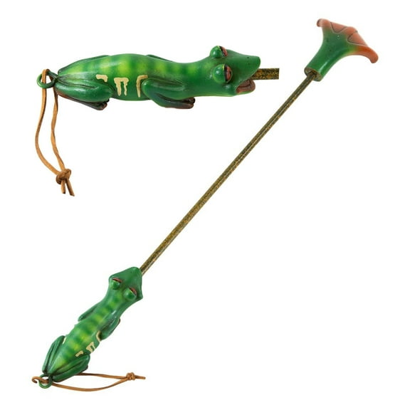 Toad Frog With Webbed Feet Long Reach Hand Back Itch Scratcher Figurine 20"L