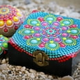 thumbnail image 6 of Cerem Mandala Dot Art Kit with Acrylic Paints & Stencils - DIY Rock Painting Supplies for Drawing & Home Decor, 6 of 7