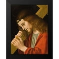 thumbnail image 2 of d''Oggiono, Marco 19x24 Black Modern Framed Museum Art Print Titled - Christ Carrying the Cross, 2 of 5