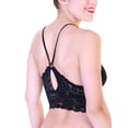 thumbnail image 6 of Angelina Floral Lace Racerback Bralette (3-Pack), 6 of 8