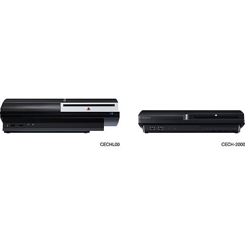 Sony PlayStation 3 Slim 120GB Black Console (CECH-2001A)