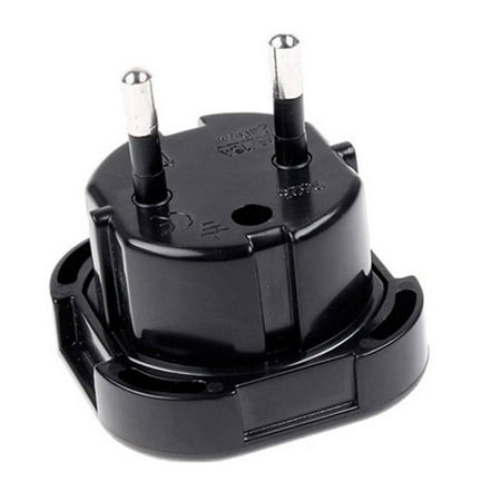 

AOKID Travel UK to EU Euro Plug AC Power Charger Adapter Converter Socket Portable Convenient Safe Light Weight