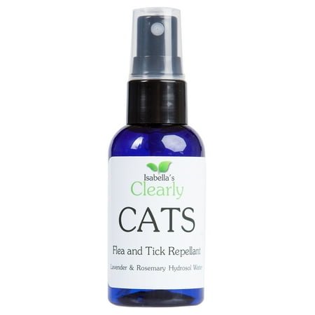 - Isabella's Clearly CATS - Natural & Safe Flea and Tick Repellent with Rosemary and Lavender