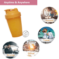 thumbnail image 4 of [Paquete de 4] Botella mezcladora de 20 oz con bola batidora de alambre, incluye vaso mezclador para mezclas de proteínas Ormromra CPB-US-YYM695-4, 4 of 5