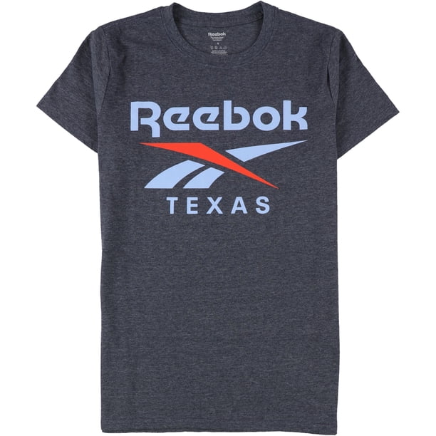 Reebok Mens Texas Graphic T-Shirt blue S