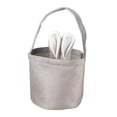 thumbnail image 3 of Cesta con orejas de conejo Sunnimix Decoración gris, 3 of 8