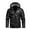 Black, variant on Leather Jacket Men Winter Plus Velvet Leisure Hooded Zipper Short Large Size Fitted Stand Collar Outerwear Winter Coats for Men Yellow XL
