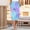 1#Blue, variant on Summer Plus Size Tie Dye Printed Capri Pants for Women, Women's Linen Elastic Waist Cropped Pants High Waisted Drawstring Pocket Ankle Capris Trousers