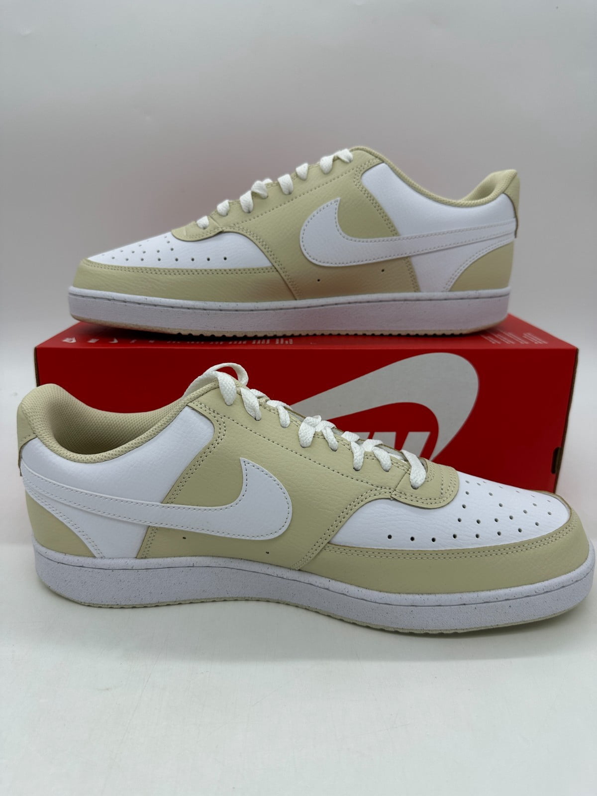 Nike Court Vision Lo Shoes Mens Sz 13 Sanddrift Sail-Hemp Sneaker IB4495 126 NEW Nike Court Vision Lo Shoes Mens Sz 13 Sanddrift Sail-Hemp  main image 4