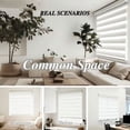 thumbnail image 4 of Zebra Shades Cordless Blinds for Windows, Free-Stop Shades with Valance,56W*60H, 4 of 6