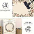 thumbnail image 5 of 1PC Floral Border Area Rug Local Carpet, Lightweight Washable Easy-to-Manage Carpet Mat Festival Gift, Suitable for Living Room, Bedroom, Dining Room, Office, Balcony, Room Accessones, 5 of 8