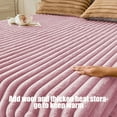 thumbnail image 6 of HomeKingdee Velvet Flannel Fitted Sheet, Elastic Bed Sheets, Flannel Bed Sheet, Luxury Ultra Soft Plush Fitted Sheets Bedspread Non-Slip Solid Color Mattress Protector Cover, 6 of 6