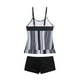 thumbnail image 4 of Traje de baño de 2 piezas para mujer, trajes de baño para mujer, traje de baño vintage estampado para mujer, traje de baño conservador, falda de playa estampada para mujer, traje de baño bikini, traje, 4 of 5