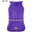 thumbnail image 2 of Waterproof dog winter coat clothing, reflective dog cold weather vest jacket, 2 of 5