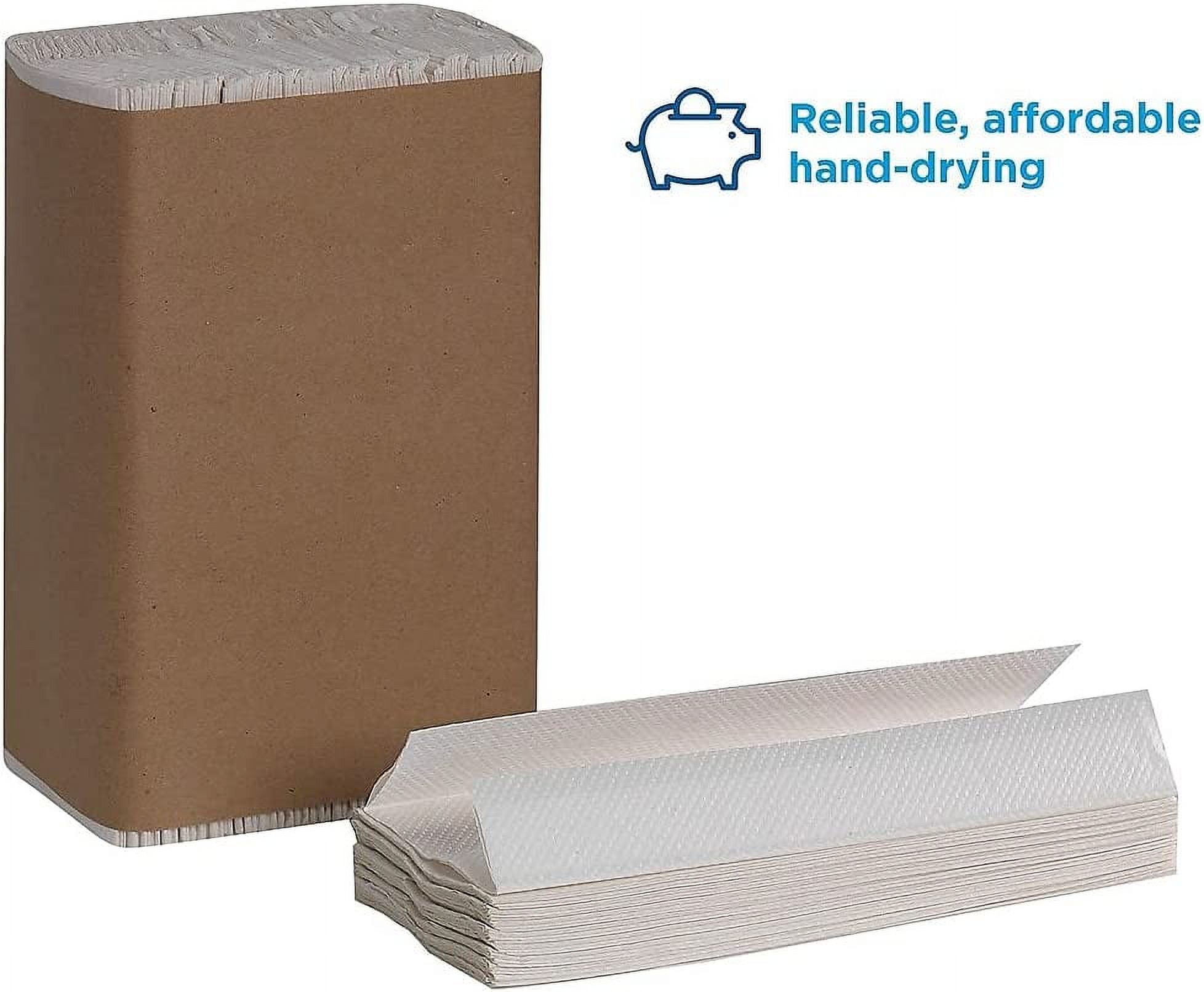 Georgia Pacific  C-Fold Paper Towels, 10.25 x 13.25, White, 240-Pack, 10-Carton