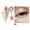 ＃04, variant on Glitter Liquid Eyeshadow with Built-in Brush, Shimmering Long-Lasting Eye Makeup, Sparkling Diamond Finish for Eyelid, Cut Crease, and Highlight, Easy to Apply for Daily and Party Looks, ＃01