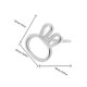 thumbnail image 2 of WEUVEB 2Pares Aretes Minimalistas De En Para Mujer Con Material Y Chic, 2 of 8