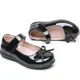 thumbnail image 4 of Zapatos de princesa, zapatos de cuero para niños, Nudo de mariposa blanco y negro, ceremonia escolar, zapatos de rendimiento para niñas, escuela para estudiantes, 4 of 5