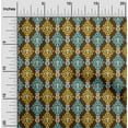 thumbnail image 1 of oneOone Polyester Lycra Fabric Swirl Ikat Print Sewing Fabric BTY 56 Inch Wide, 1 of 4