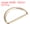 Gold Tone, variant on Metal D Rings Buckle, 20 Pack 30mm(1.18") 2mm Thick Welded D Rings Buckle, Dark Gray