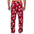 thumbnail image 5 of Disney Mens Pants Fun Print Pajama Lounge Pants Joggers, Red, Size: Large, 5 of 5
