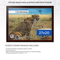 thumbnail image 2 of ArtToFrames 27x20 Inch -  CM Brown Puzzle Frame for 2000 piece Puzzles.1.69 Inch Custom Wood Puzzle Frames, Matte mahogany Diploma - Comes with Economy Acrylic, 2 of 6