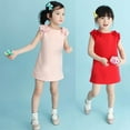thumbnail image 3 of Lovebay Baby Grils Sleeveless Lace Flower Knit Straight Dress for Toddler,Little Kids, 3 of 7