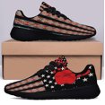 thumbnail image 3 of Native American flag Indigenous Shoes Sneakers Black Size 7.5, 3 of 7