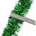 thumbnail image 4 of Green Tinsel Garland Christmas Tree Decorations Wedding Birthday Party Supplies for 16.5 FEET Long, 4 of 7