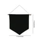 thumbnail image 3 of Plain Canvas Wall Hanging Banner | Reversible Blank Tapestry for Pin Display Badge Medal Photo Decor | Neutral White/Black/Khaki Canvas | DIY Customizable | 6.3x6.8in | 1 Pack, 3 of 6