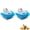Blue, variant on ZFSBZBS 3Pcs Vegetable Brush Potato Scrubber Brush Silicone Hard and Soft Side Fruit Cleaning Tools for Delicate or Tough-Skinned Vegetables,Multicolor