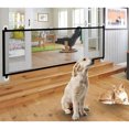 thumbnail image 3 of Puerta de seguridad extensible para perros, valla retráctil para mascotas, valla para perros, valla para escaleras, puerta mágica para perros, valla para escaleras, valla de seguridad (110, 3 of 5