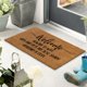 thumbnail image 4 of Felpudo navideño divertido con letras divertidas | Felpudo navideño para interiores y exteriores, ideal para puerta de entrada, salón, cocina y dormitorio., 4 of 5