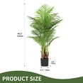 thumbnail image 6 of Uforic 4.1FT Artificial Tree, Artificial Plants Scattered Tail Sunflower for Indoor Outdoor- Green, 6 of 9