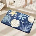thumbnail image 2 of BZPIZ Cute Ocean Bathroom Rugs, Non Slip Super Absorbent Beach Bathroom Rug Quick Dry Bath Mat for Shower Floor, Kitchen Decor, 2 of 6