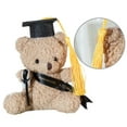 thumbnail image 2 of Stuffed Bear in Graduation Hat Bachelors Graduation Hat Commencements Gift Graduation Bear Toy, 2 of 8
