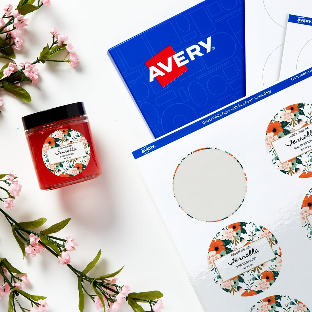 avery-round-labels-with-sure-feed-3-diameter-150-glossy-white-labels