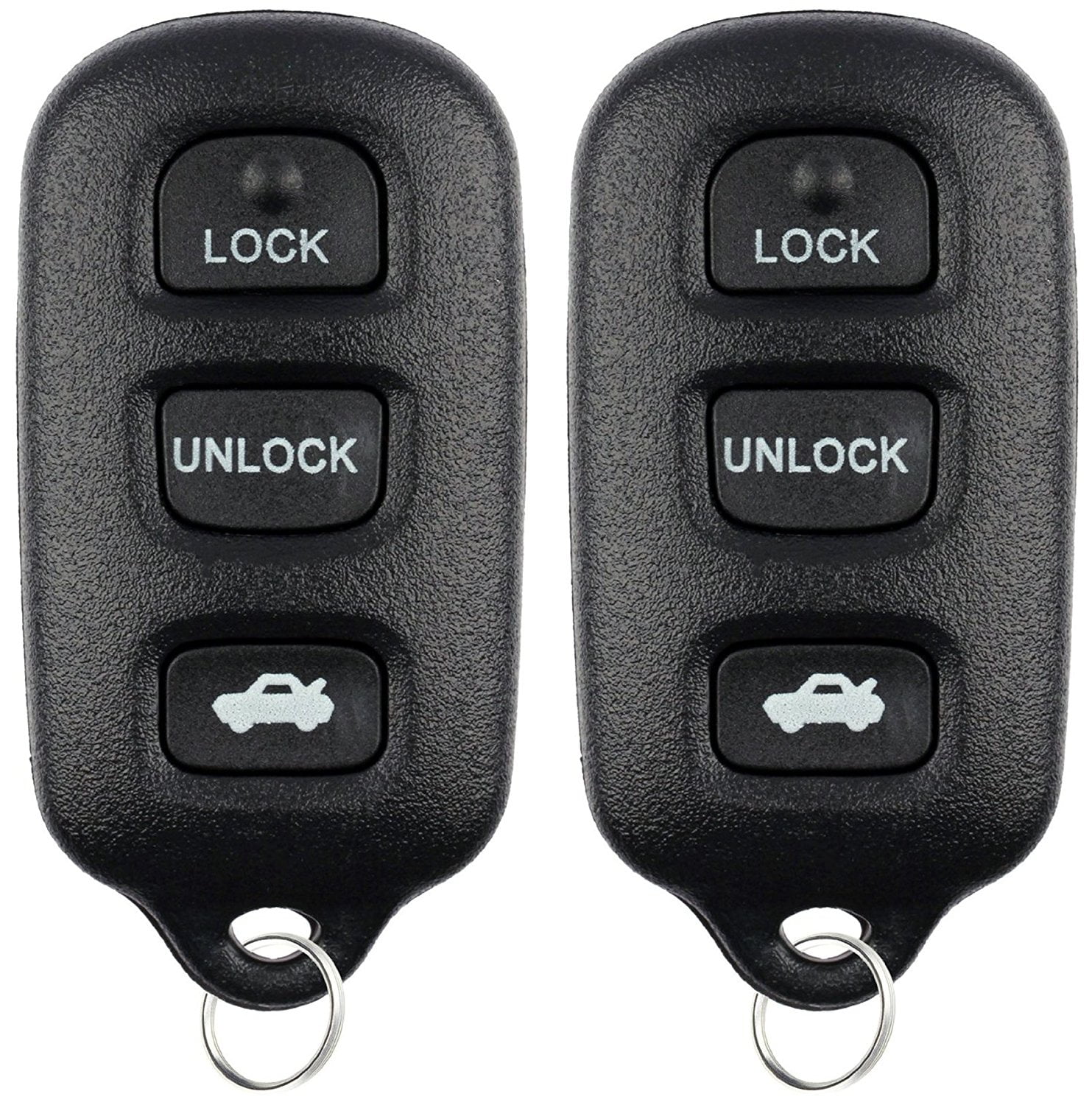 Discount Keyless Replacement Key Fob Car Keyless Remote and Uncut Ignition Key Compatible with Toyota Camry Solara Sienna GQ43VT14T Discount Keyless Replacement Key Fob Car Keyless Remote and Uncut Ignition Key Compatible with Toyota Camry Solara Sienna GQ43VT14T