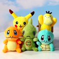 thumbnail image 1 of Gran oferta, llavero con muñeco de peluche Kawaii Pokemoned, Pikachu relleno de Anime, llavero de peluche Ditto, juguete para Decoración, 1 of 4