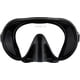 thumbnail image 1 of Mascarilla CRESSI Musa sin marco negra para apnea y buceo, 1 of 5